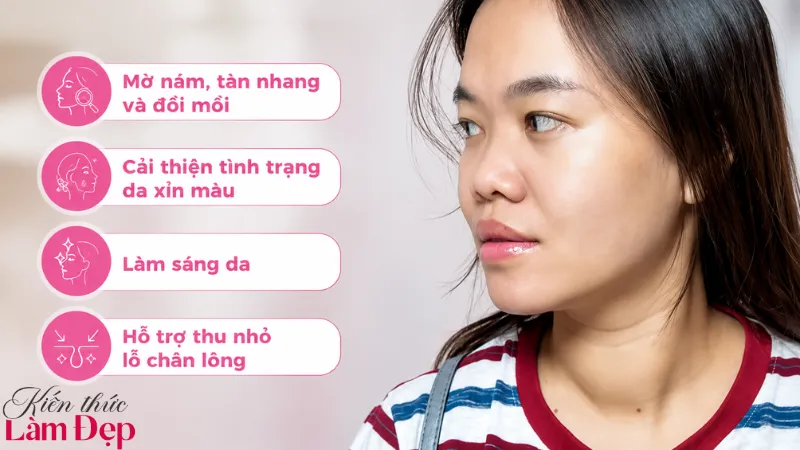 AI Renew – Mela Sáng Da hỗ trợ cải thiện nám, sắc tố và bề mặt da